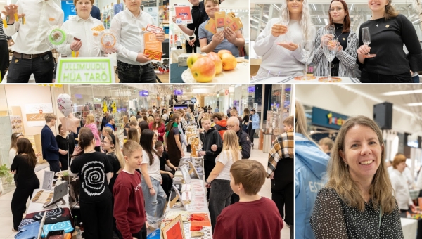 FOTOD Laupäevane õpilasfirmade laat purustas osalejarekordi